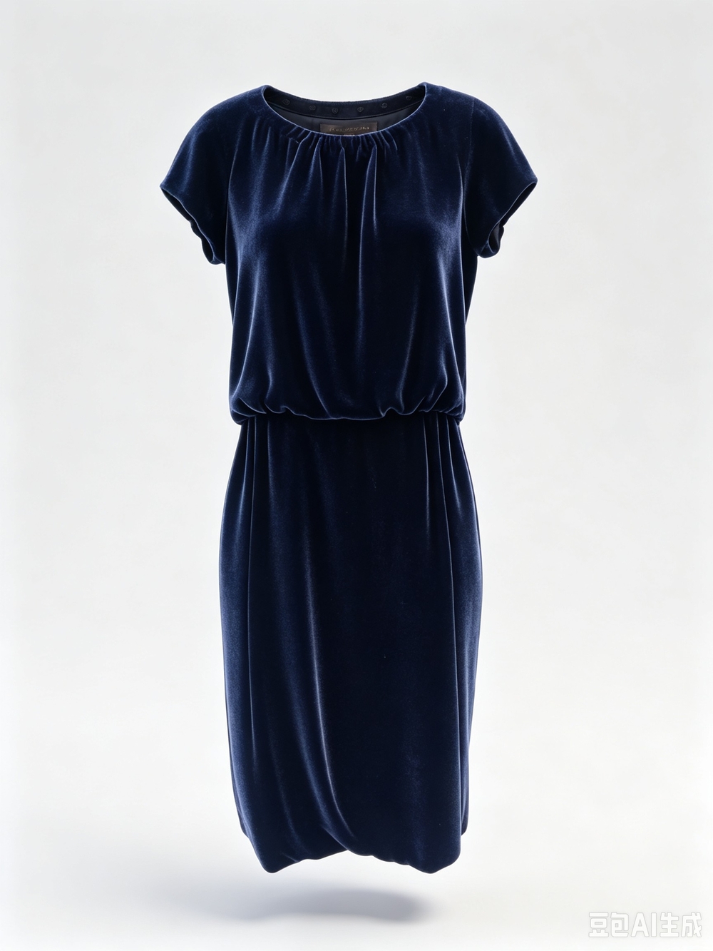 Louis Vuitton black velvet dress